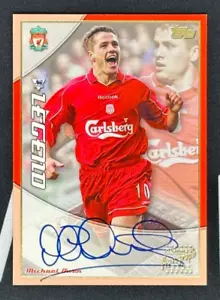Topps Premier Gold 2003 Legend Michael Owen on Card Autograph - Picture 1 of 2