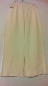 NEW Bobbie Brooks ( long skirt ) ( Medium ) Ivory ( 100% Cotton ) - Picture 1 of 3