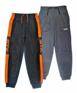 STX Boys 2 Pack Tricot Jogger Size 4 5/6 7 8 10/12 14 - Picture 1 of 6