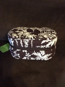 JOYERO DE VIAJE CON CREMALLERA VERA BRADLEY BAÑO IMPERIAL NUEVO CON ETIQUETAS - Imagen 1 de 5