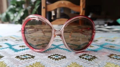 LUCKY BRAND Womens Oversize Pink Large Sunglasses - Image 1 of 4