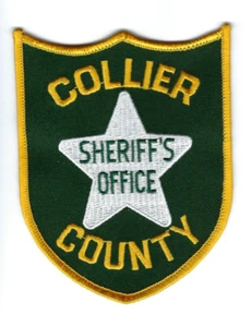 *VINTAGE* Collier County Florida FL Sheriff's Office patch - NEW! - Picture 1 of 1