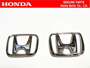HONDA 99-00 CIVIC EK4 SIR Front & Rear Genuine Badge Emblem hatchback JDM OEM - Picture 1 of 2