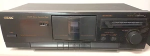 TEAC V-377 REGISTRATORE DECK CASSETTE STEREO VINTAGE REVISIONATO FUNZIONANTE - Imagen 1 de 5
