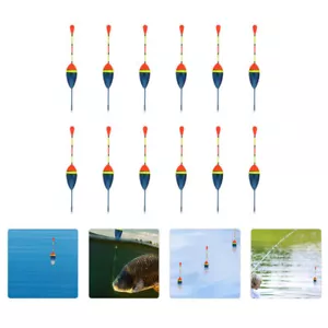 10 Pcs Fishing Drift Popping Cork Outside Floats Corks Bait - Picture 1 of 11