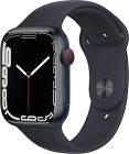 Apple Watch Series 7 41mm Aluminiumgehuse mit Sportarmband - Mitternacht (GPS)