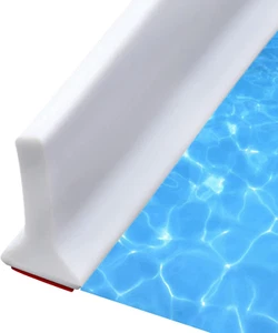 Collapsible Shower Water Guard Water Splash Guard Water Dam Barrier Shower Th... - Picture 1 of 1