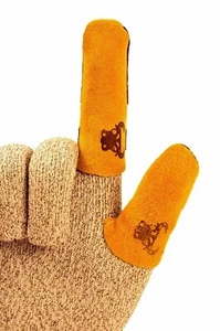 G & F Cowhide Leather Thumb/Finger Guard (Sold Separately), Sold by 1 Piece - Picture 1 of 4
