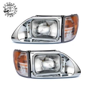 Corner Lamp Headlights Pair for International 9200 9400 5900 LH&RH - Bild 1 von 7