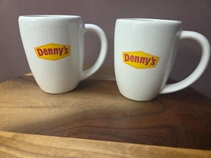 Lote de 2 tazas de café de cerámica Denny's diversificadas - Imagen 1 de 6