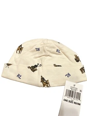 Ralph Lauren Sombrero de Algodón Bebé Niño Sombrero Talla Única Foto 1 de 4