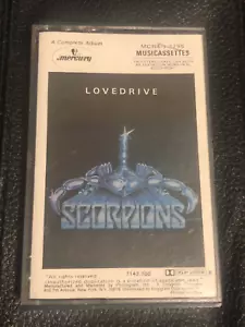 The Scorpions Cassette Tape 1979 Out of Print Lovedrive Nice tight tape - Picture 1 of 5