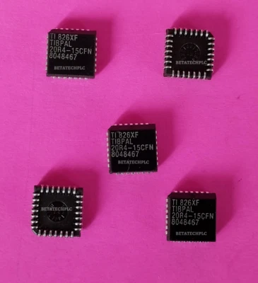 Lote de 100 piezas - TIBPAL20R4-15CFN Texas Instruments IC  Foto 1 de 3