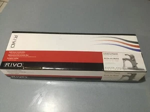 RIVO LAVATORY FAUCET BRUSHED NICKEL FINISH CHROME TRIM SERIES 600 483 838 NEW - Picture 1 of 5
