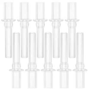 10 Pcs Silicone Straw Tips for Replacement Bottle Straws Spout Child - Picture 1 of 12