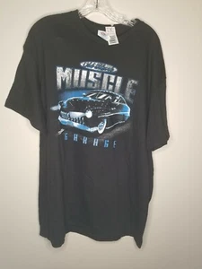 Camiseta Delta Pro Weight Old School Muscle Garage Gráfica Negra Talla XL - Imagen 1 de 4