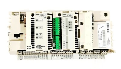 ABB RDCU-12C CONTROL UNIT 3AUA0000036521 WITH RPBA-01 AND RTAC-01 MODULES - Image 1 of 4