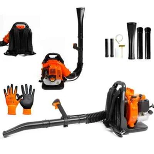 Soffiatore a zaino motore a scoppio 43cc e 1,25kw potenza velocita' regolabile - Foto 1 di 6