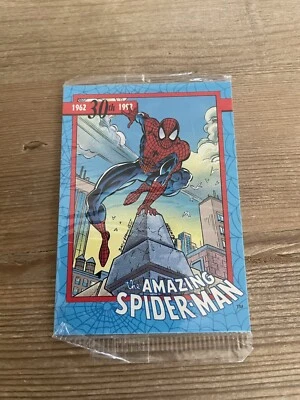1992 Impel Amazing Spider-Man 30th Anniversary Sealed 5 Card Pack | SM-1 - SM-5 - Photo 1/2