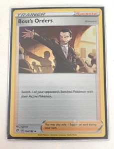 Pokémon TCG Trainer Boss's Orders 154/192 Rebel Clash MINT - Bild 1 von 2