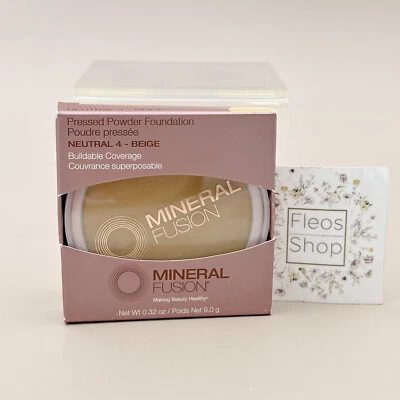 Mineral Fusion Pressed Powder Foundation Neutral 4 Beige - 100% Authentic - Image 1 of 3