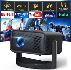 Proyector UHD 4K 12000 lúmenes inteligente 5G WiFi Android TV cine en casa proyector de películas - Imagen 1 de 9