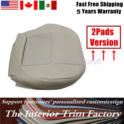 Fits 2008-2014 Mercedes Benz C250 C300 C350 Driver Bottom Seat Cover LIGHT Tan - Image 1 of 4