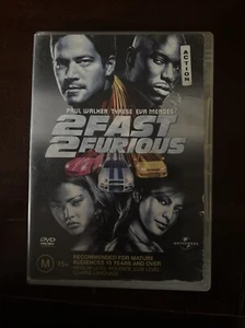2 FAST 2 FURIOUS DVD PAUL WALKER FAST POST - Picture 1 of 2