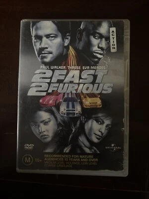 2 FAST 2 FURIOUS DVD PAUL WALKER FAST POST Foto 1 de 2
