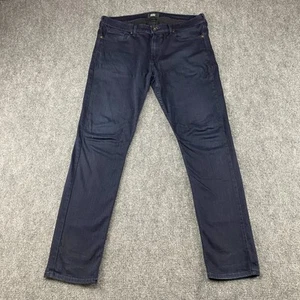 Paige Lennox Jeans Herren 36 blau gerades Bein dunkle Waschung Stretch Denim hergestellt in den USA - Bild 1 von 16