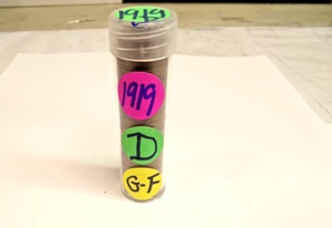 1919-D Lincoln Wheat Cent Roll  - Bild 1 von 3