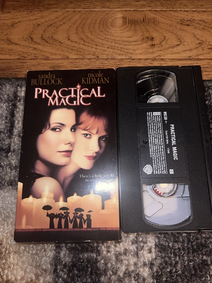 PRACTICAL MAGIC  (VHS, 1998) Sandra Bullock, Nicole Kidman  - Image 1 of 2