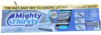 Mighty Thirsty Mop Easy Squeeze Sponge Worlds Best Pet Mop Cleans Any Mess