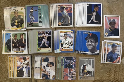 Lote de tarjetas de béisbol Barry Bonds (90) - Piratas - Leyenda de los Gigantes enorme lote de tarjetas Foto 1 de 2
