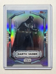 2022 Topps Finest Star Wars DARTH VADER Chrome Refractor #30 - Picture 1 of 2