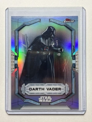 2022 Topps Finest Star Wars DARTH VADER Chrome Refractor #30 - Image 1 of 2