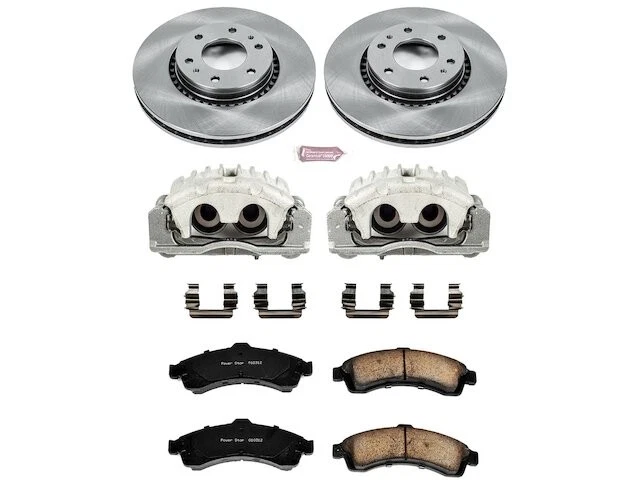 Kit de pastillas de freno delanteras y rotor 76MDNG39 para SSR Trailblazer EXT 2002 2003 2004 Foto 1 de 1