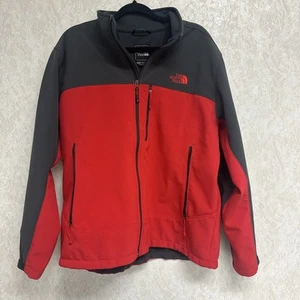 The North Face Mens Apex Softshell Jacket Sz XL Red - Picture 1 of 6
