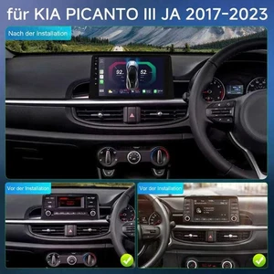 Für Kia Picanto Ja 2017-2023 Carplay Android 13 Autoradio BT GPS Navi DAB+ 2+64G - Bild 1 von 12
