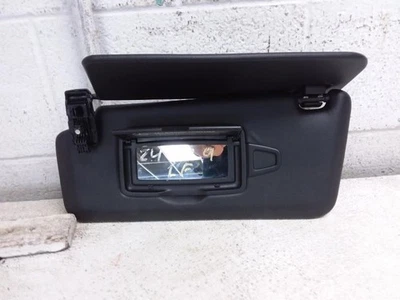 2019 MERCEDES BENZ GLE43 Driver Left Side Black Vinyl Sun Visor W/Lighted Mirror - Image 1 of 2