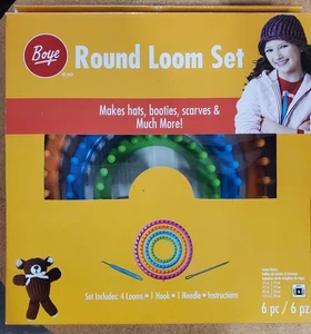 Boye Round Loom Set 6 pc. - Picture 1 of 4