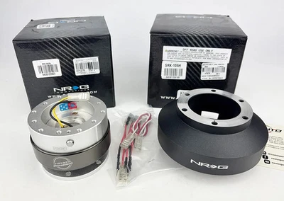 Buje de volante NRG 105H + liberación rápida SRK-200SL para Subaru WRX STi 08-14 Foto 1 de 4