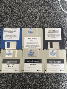 Amiga wordworth programs plus games discs etc B30 - Foto 1 di 1