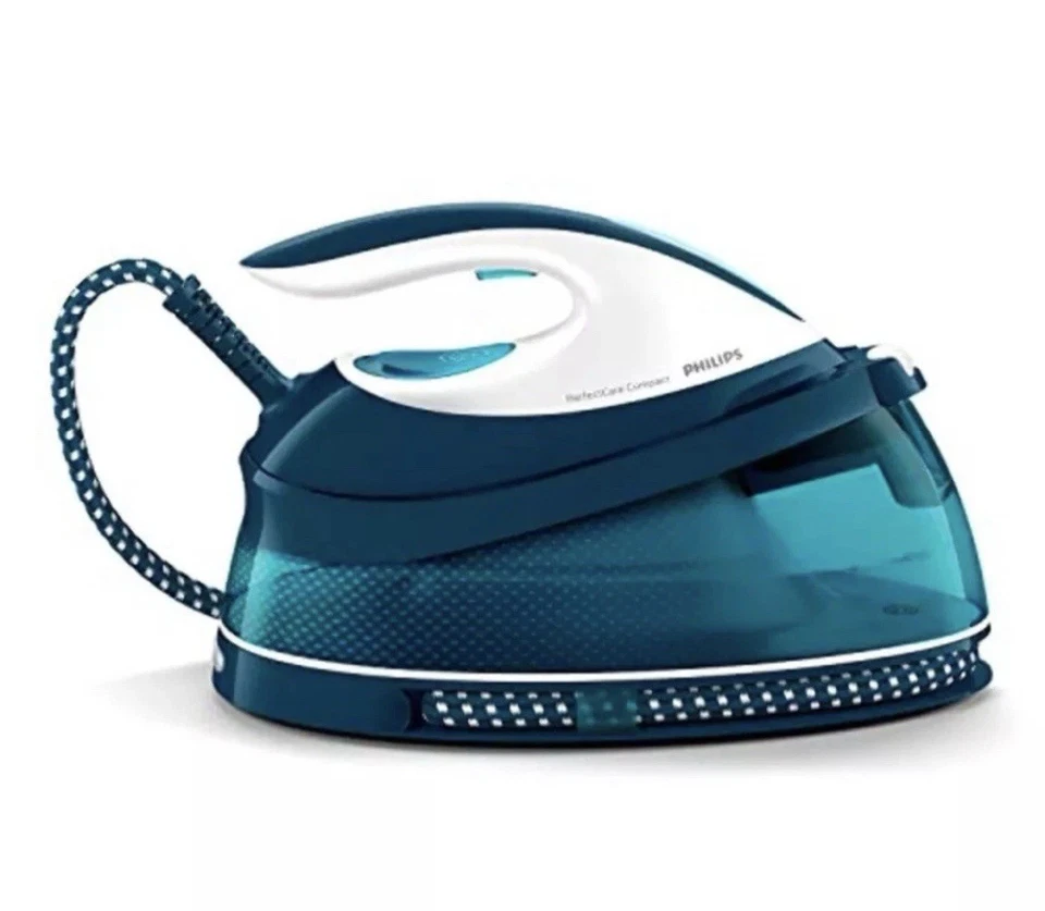 Philips PerfectCare GC7844/20) Compact Dampfbügelstation – 2400 W, Dampfstoß 400 - Bild 1 von 1