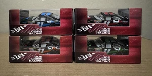 (4 cars) 2010 Denny Hamlin FedEx 1:64 car lot Express Ground Freight Office - Picture 1 of 4