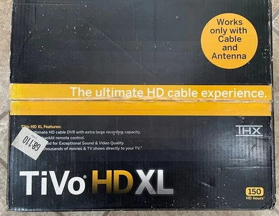 Tivo HD XL Series 3 DVR 1TB Video Model TCD658000 With Remote - Image 1 of 4