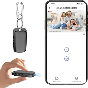 128GB Mini Camera, 1080P, AI Motion Detection, WiFi Remote View, Night Vision - Picture 1 of 7