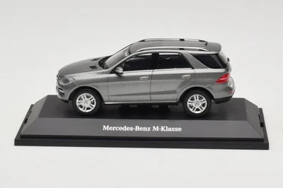B66960061 Mercedes M Class W166 Palladium Silver Metallic Minichamps 1/43 - Photo 1/4