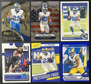 6 Card Football Lot Kyren Williams Rams Rookie RC, Insert, Parallel & More - Picture 1 of 6