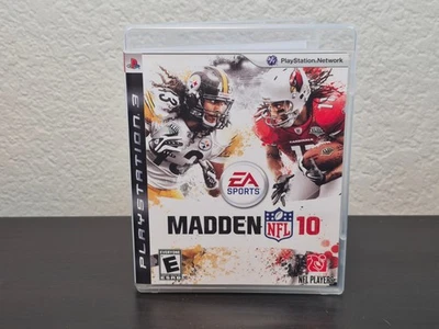 PS3 Madden NFL 10 Football Game Complete + Manual Mint Disc 2009 Tested - Image 1 of 3
